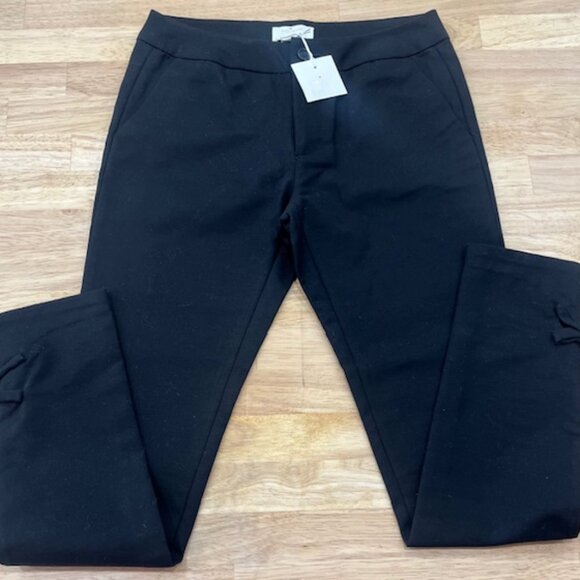 Kate Spade Other - Kate Spade Black  Ribbon Pants, Kids Size 12